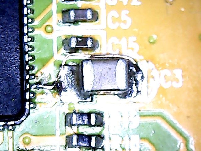 SDR - odpojení interního regulátoru 1,2 V - přemostění